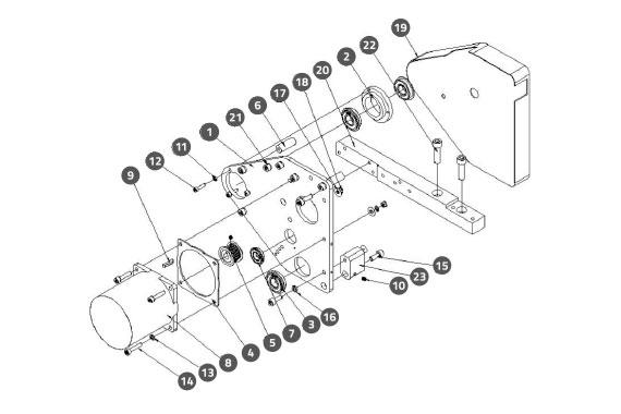 Applicator Assembly Applicator Exploded View