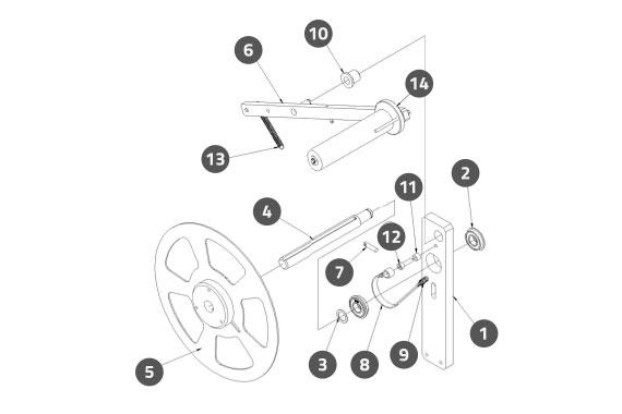 Applicator Exploded View