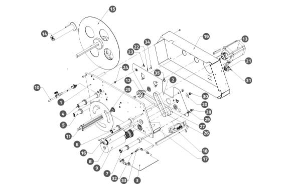 Applicator Exploded View