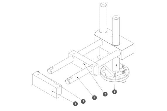Label Supply Plate Top Cover Assembly