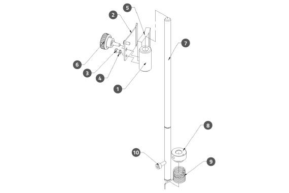 Label Press Assembly