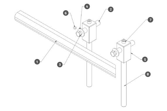 Guide Rail A01 Assembly