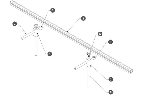 Guide Rail A03 Assembly