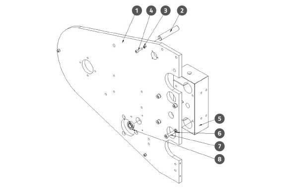 Applicator Assembly PRO-515 Applicator Exploded View